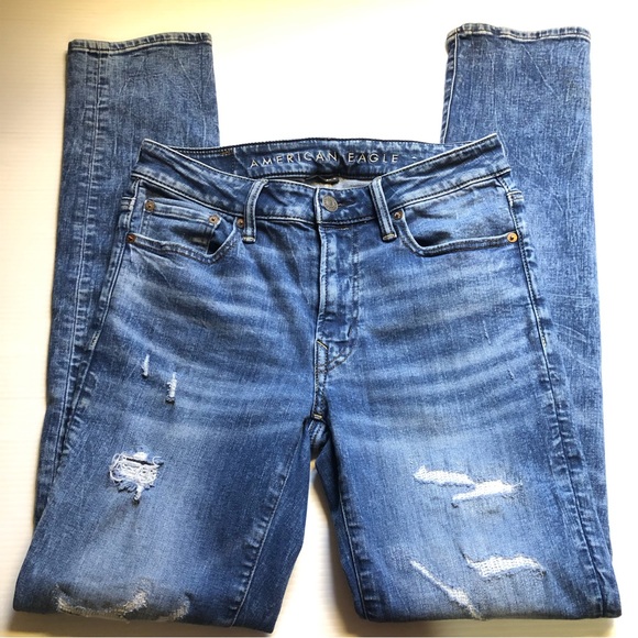 AE Men’s Cozy Airflex + Slim Fit Jeans, size 30 x 34 - Picture 3 of 11